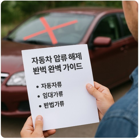 자동차 압류 해제