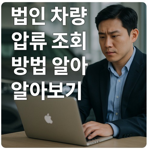 법인 차량 압류 조회