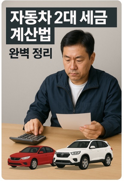 자동차 2대 세금