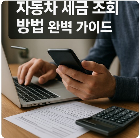 자동차 세금 조회