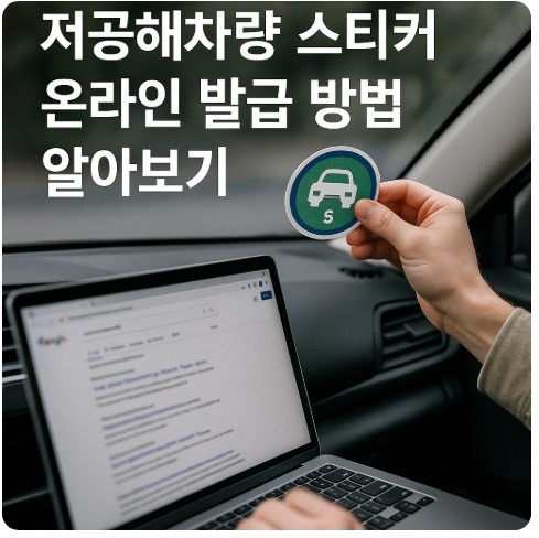 저공해차량 스티커