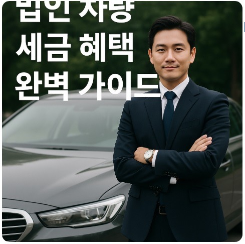 법인 차량 세금 혜택