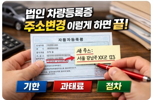 법인 차량등록증