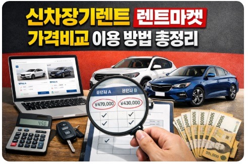 신차 장기렌트 렌트마켓