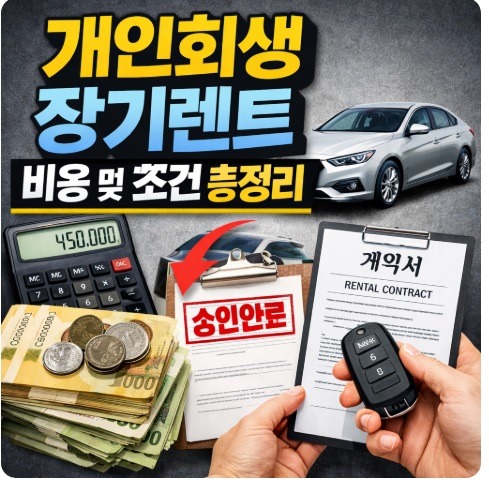 개인회생 장기렌트