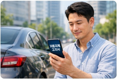 자동차세 고지서