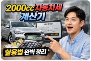 2000cc 자동차세