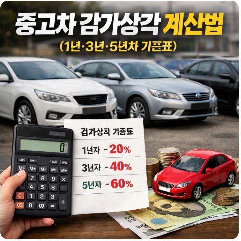 중고차 감가상각