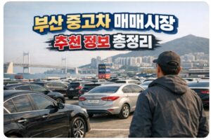 부산 중고차 매매시장
