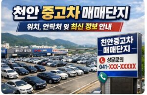 천안 중고차 매매단지