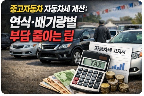 중고자동차 자동차세