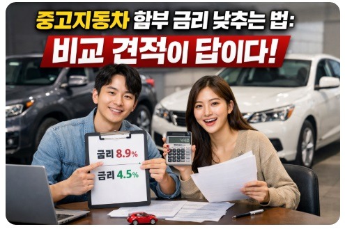 중고자동차 할부 금리