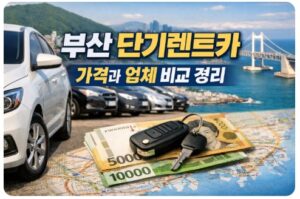 부산 단기렌트카