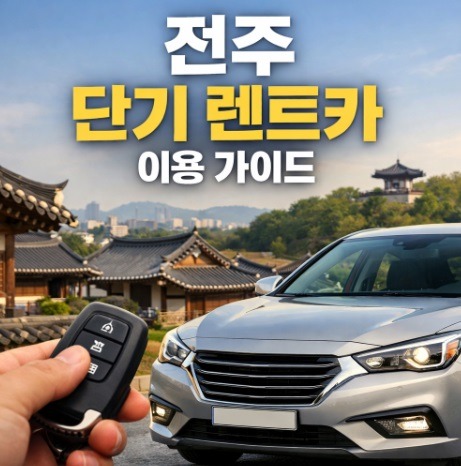 전주 단기 렌트카