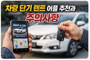 단기 렌트 어플