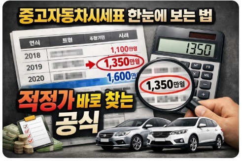 중고자동차시세표