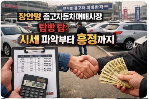 장안평 중고자동차매매시장
