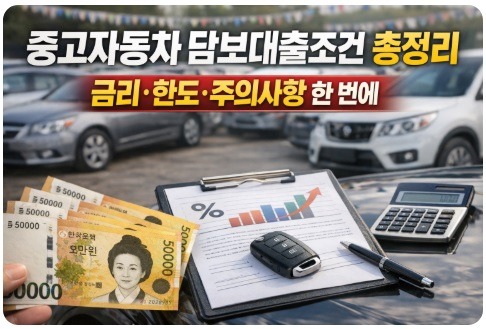 중고자동차 담보대출