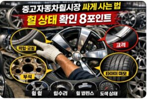 중고자동차휠시장