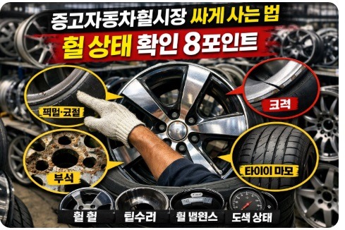 중고자동차휠시장