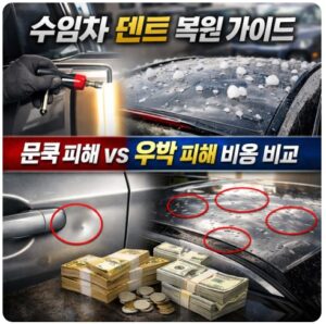 수입차 덴트 복원