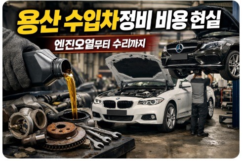 용산 수입차정비