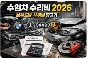 수입차 수리비