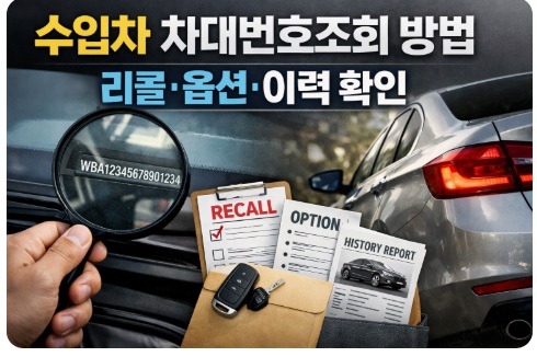 수입차 차대번호