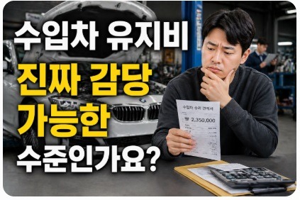 수입차 유지비