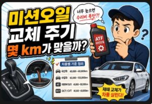 미션오일 교체 주기