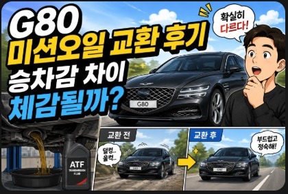 g80 미션오일