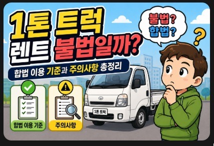1톤 트럭