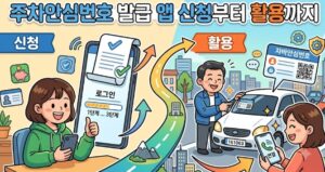 주차안심번호 발급 앱