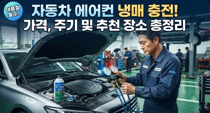 자동차 에어컨 냉매