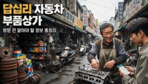 답십리 자동차 부품상가