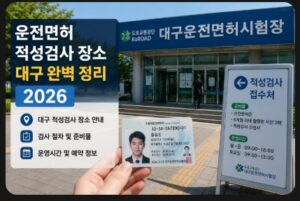 운전면허 적성검사