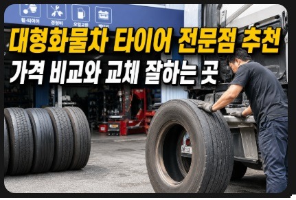 대형화물차 타이어