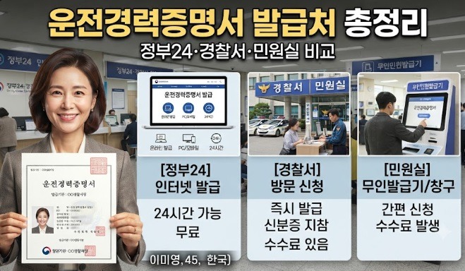 운전경력증명서