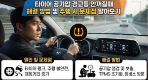 타이어 공기압 경고등